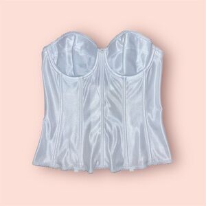 White Bustier Corset